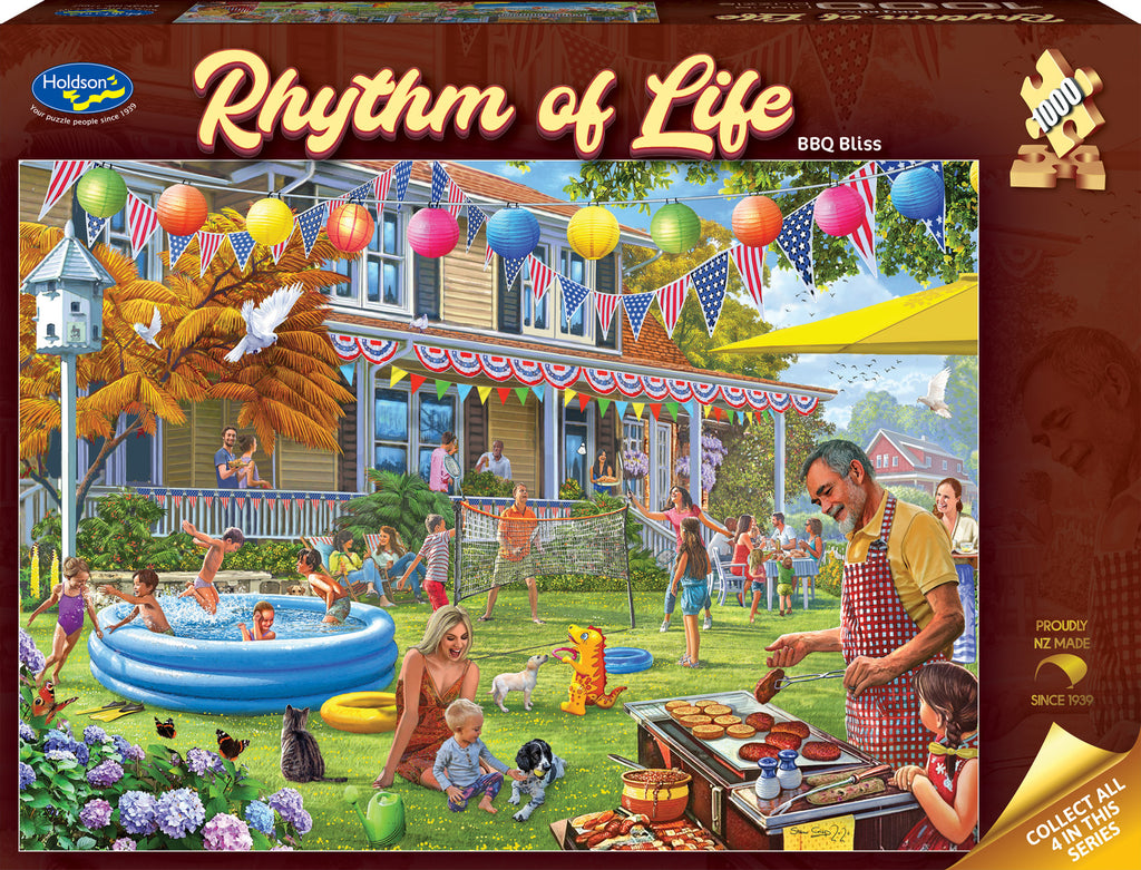 Holdson: Rhythm of Life - BBQ Bliss Puzzle (1000pc Jigsaw)