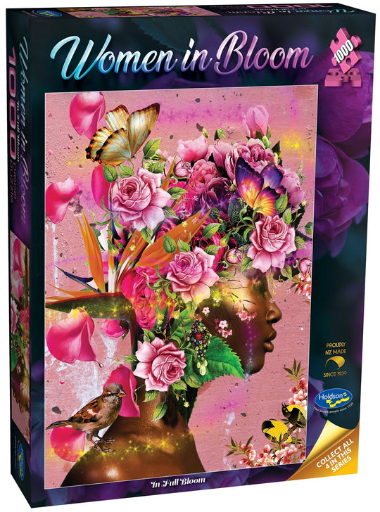 Holdson: Woman in Bloom - In Full Bloom Puzzle (1000pc Jigsaw)