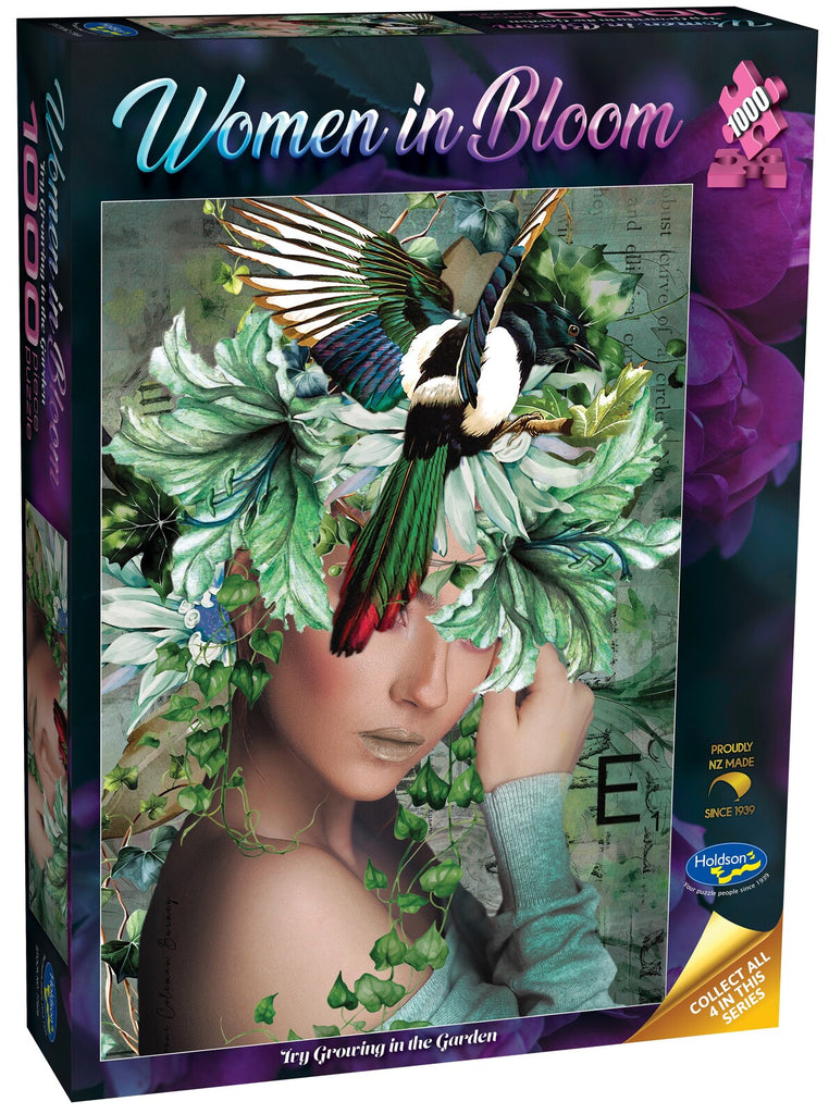 Holdson: Woman in Bloom - Ivy Growing in the Garden Puzzle (1000pc Jigsaw)