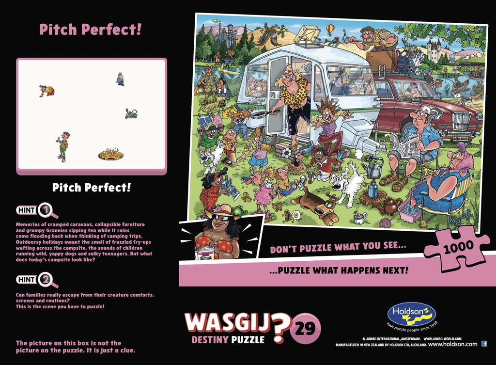 Wasgij Destiny #29: Pitch Perfect Puzzle (1000pc Jigsaw)