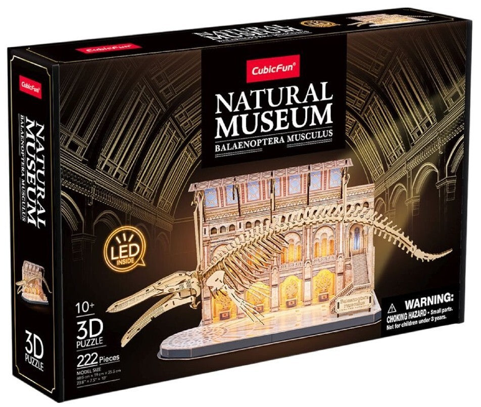 CubicFun: 3D Natural Museum - Blue Whale (285pc)