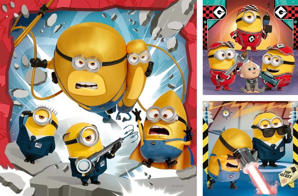 Ravensburger: Despicable Me 4 Puzzle (3x49pc Jigsaws)