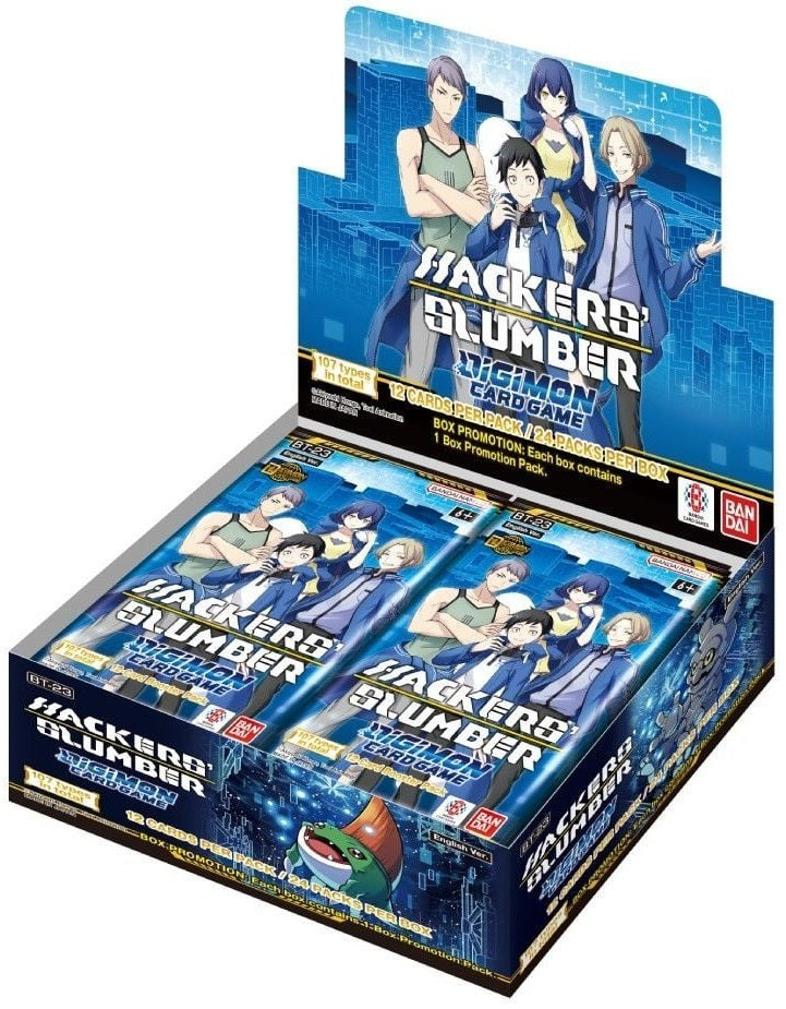 Digimon Card Game - Hacker's Slumber [BT-23] - Booster Box (24x Booster Packs)
