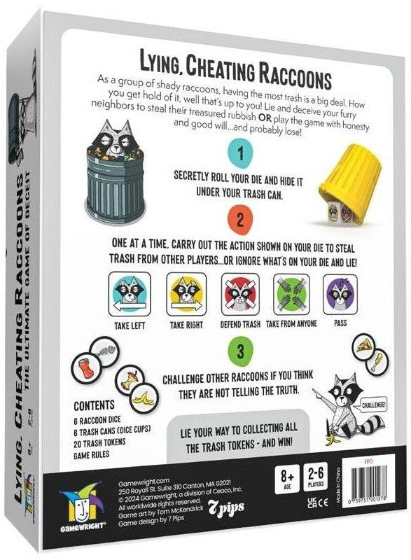Lying Cheating Racoons