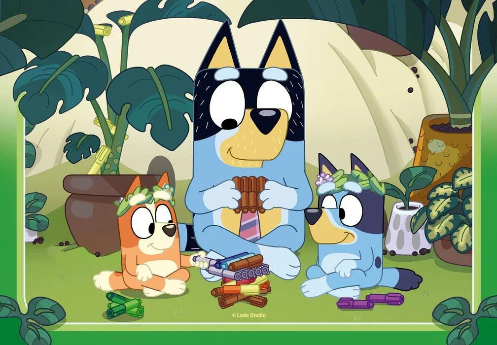 Ravensburger: Bluey Let's Do This! Puzzle (2x24pc Jigsaws)