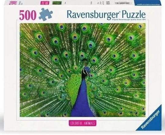 Ravensburger: Peacock Puzzle (500pc Jigsaw)