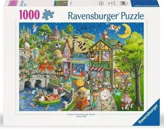 Ravensburger: Mother Gooseville Puzzle (1000pc Jigsaw)