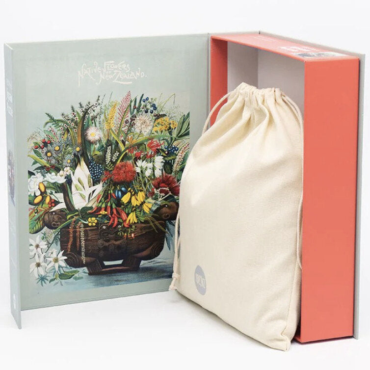 100% NZ: Native Flowers Puzzle (1000pc Jigsaw)