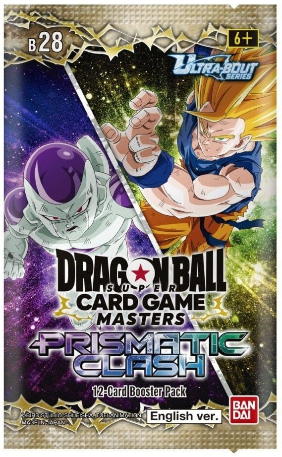 Dragon Ball SCG Masters: Ultra Bout – Prismatic Clash [BT28] - Booster Pack (Single Booster)