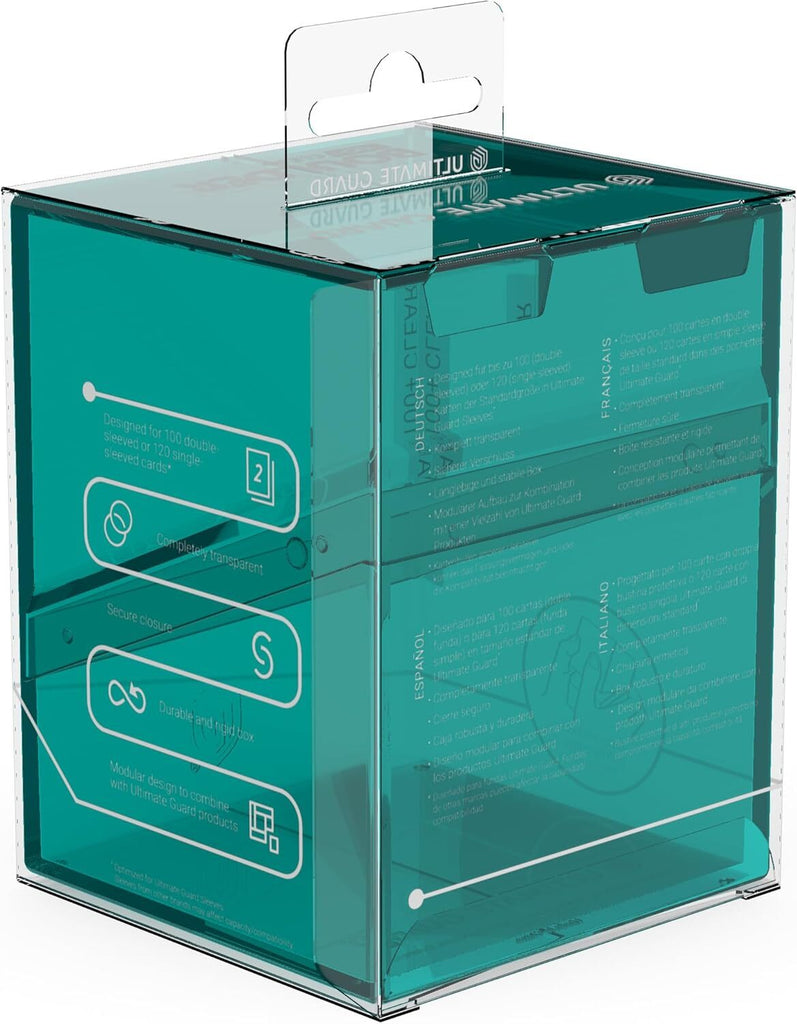Ultimate Guard - Boulder 100+ (Transparent Malachite)