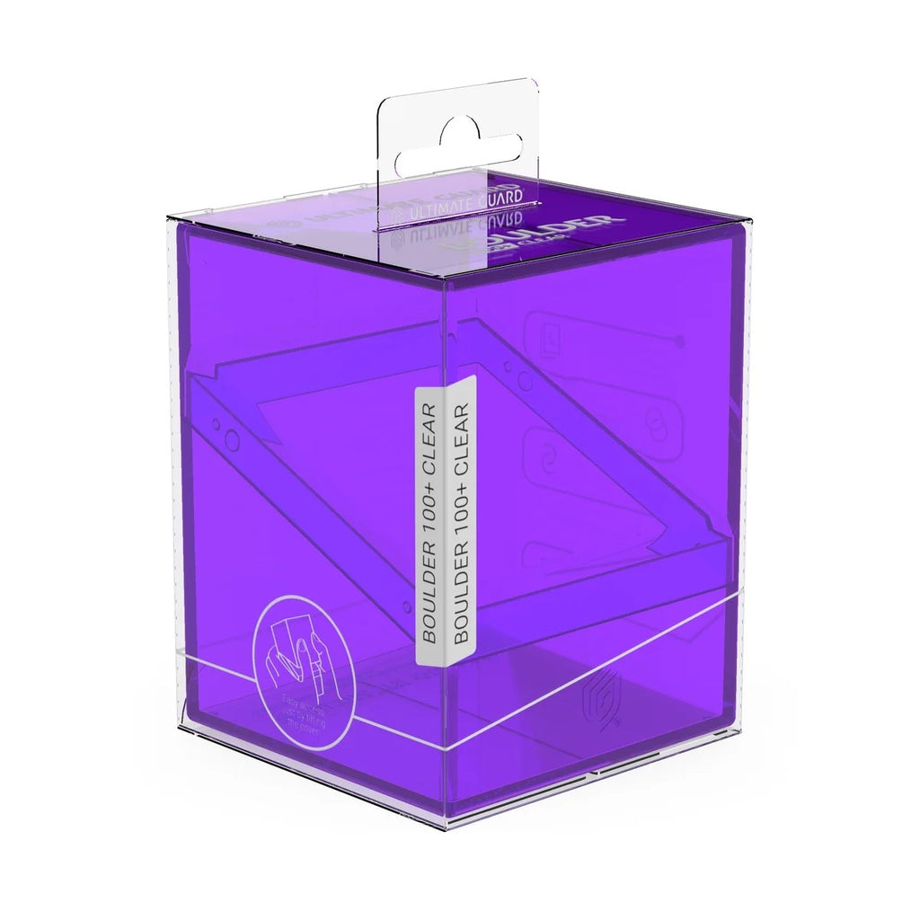 Ultimate Guard - Boulder 100+ (Transparent Amethyst)