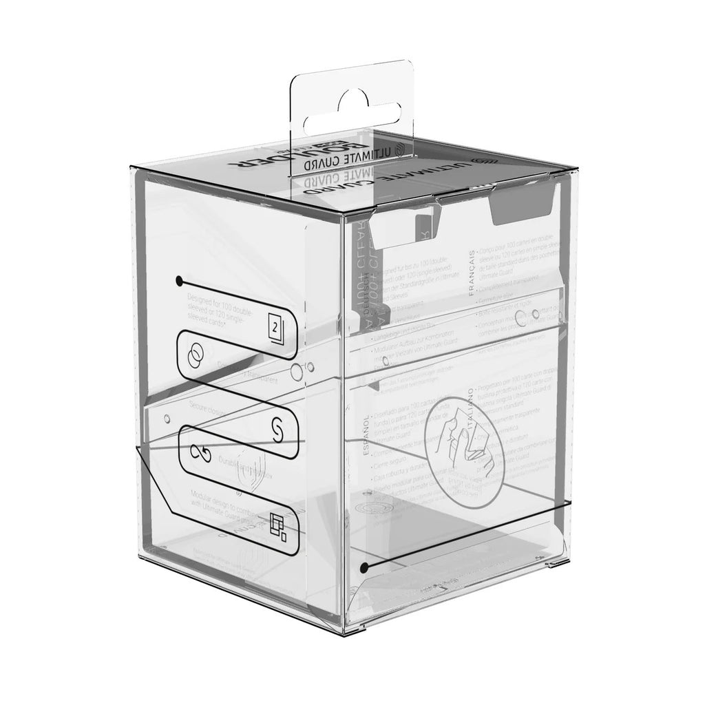 Ultimate Guard - Boulder 100+ (Transparent Clear)