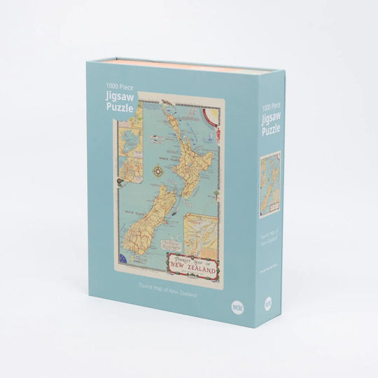 100% NZ: Tourist Map of NZ Puzzle (1000pc Jigsaw)