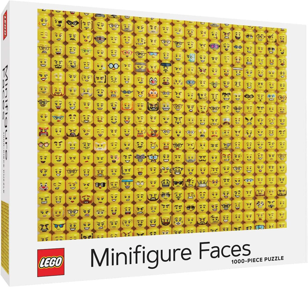 LEGO: Minifigure Faces Puzzle (1000pc Jigsaw)