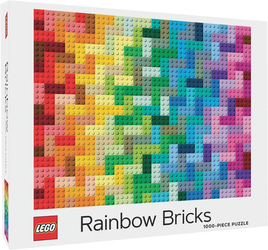 LEGO: Rainbow Bricks Puzzle (1000pc Jigsaw)