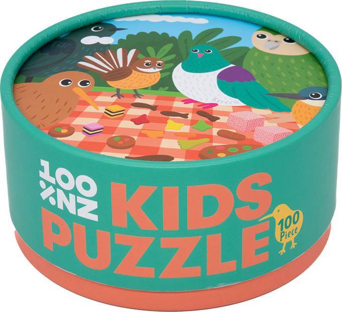 100%NZ: Picnic Tweets - Kids Puzzle (100pc Jigsaw)