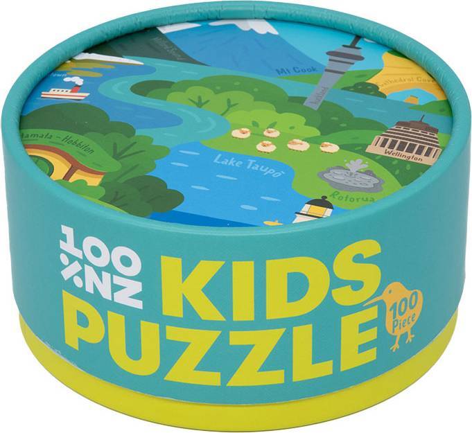 100%NZ: NZ Highlights - Kids Puzzle (100pc Jigsaw)