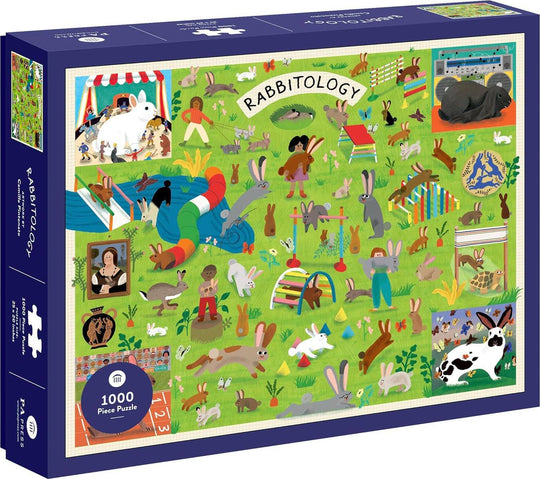 Chronicle Books: Rabbitology Puzzle (1000pc Jigsaw)