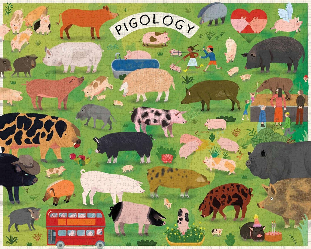 Princeton Architectural Press: Pigology Puzzle (1000pc Jigsaw)