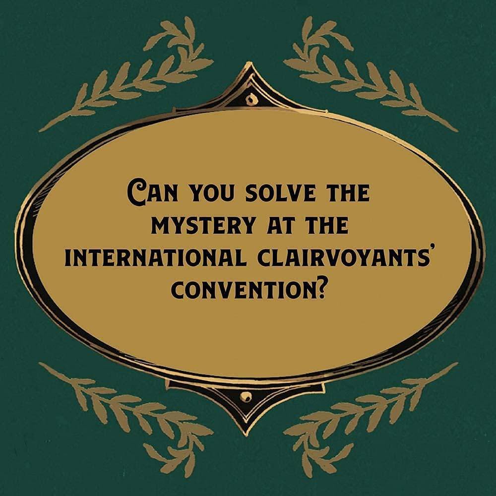 Chronicle Books: Murder Most Puzzling - The Clairvoyants' Convention Puzzle (500pc Jigsaw)