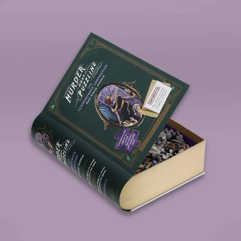 Chronicle Books: Murder Most Puzzling - The Clairvoyants' Convention Puzzle (500pc Jigsaw)
