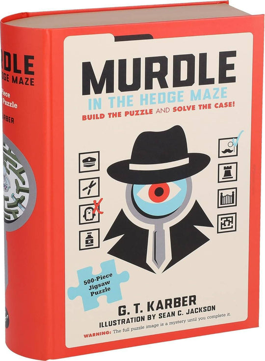Chronicle Books: Murdle in the Hedge Maze Puzzle (500pc Jigsaw)