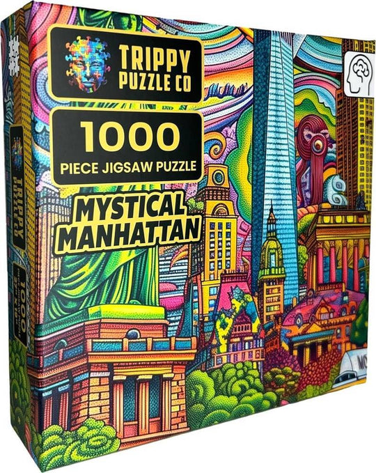 Trippy Puzzles: Mystical Manhattan Puzzle (1000pc Jigsaw)