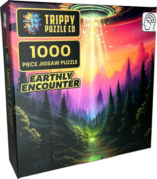 Trippy Puzzles: Earthly Encounter Puzzle (1000pc Jigsaw)