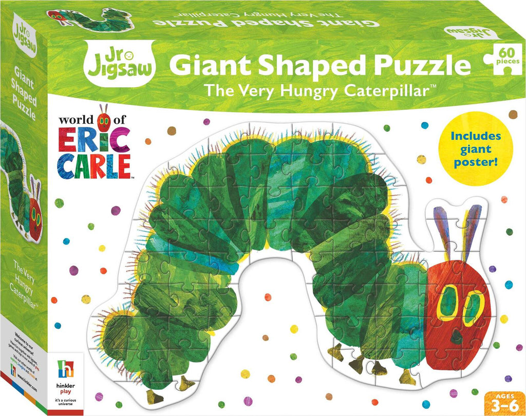The Very Hungry Caterpillar - Giant Shaped Floor Puzzle (60pc Jigsaw)