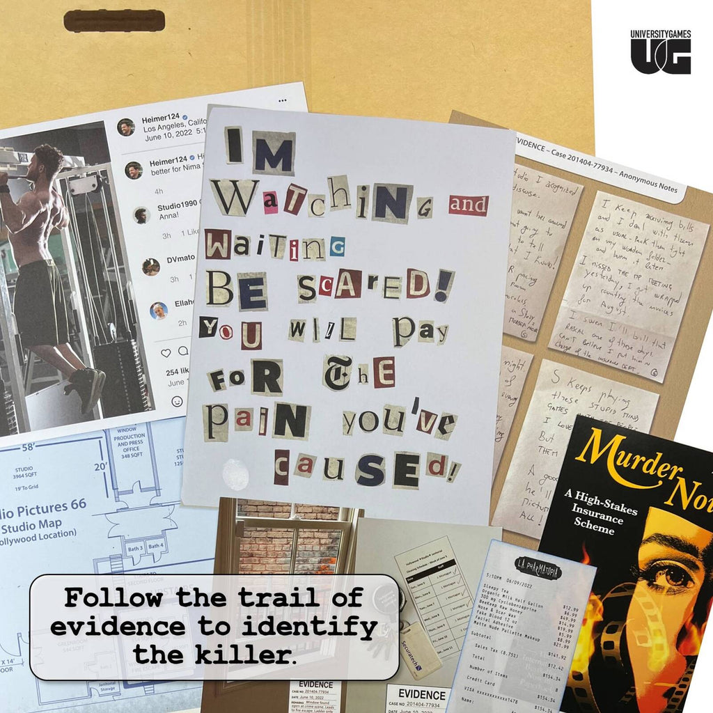 Murder Mystery Party Case Files - Murder Noir