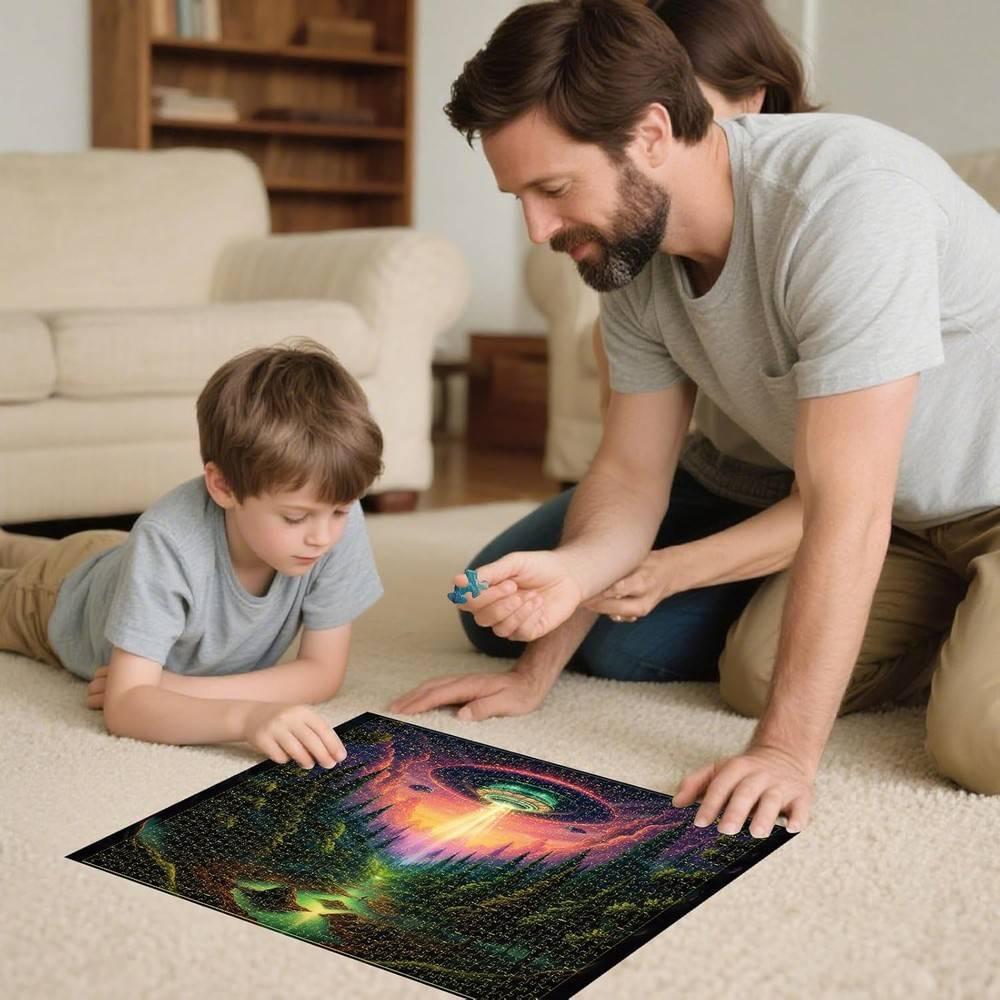 Trippy Puzzles: Earthly Encounter Puzzle (1000pc Jigsaw)