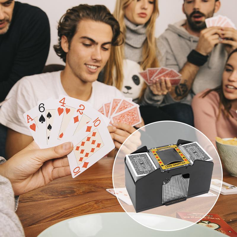 4-Deck Electric Automatic Shuffler