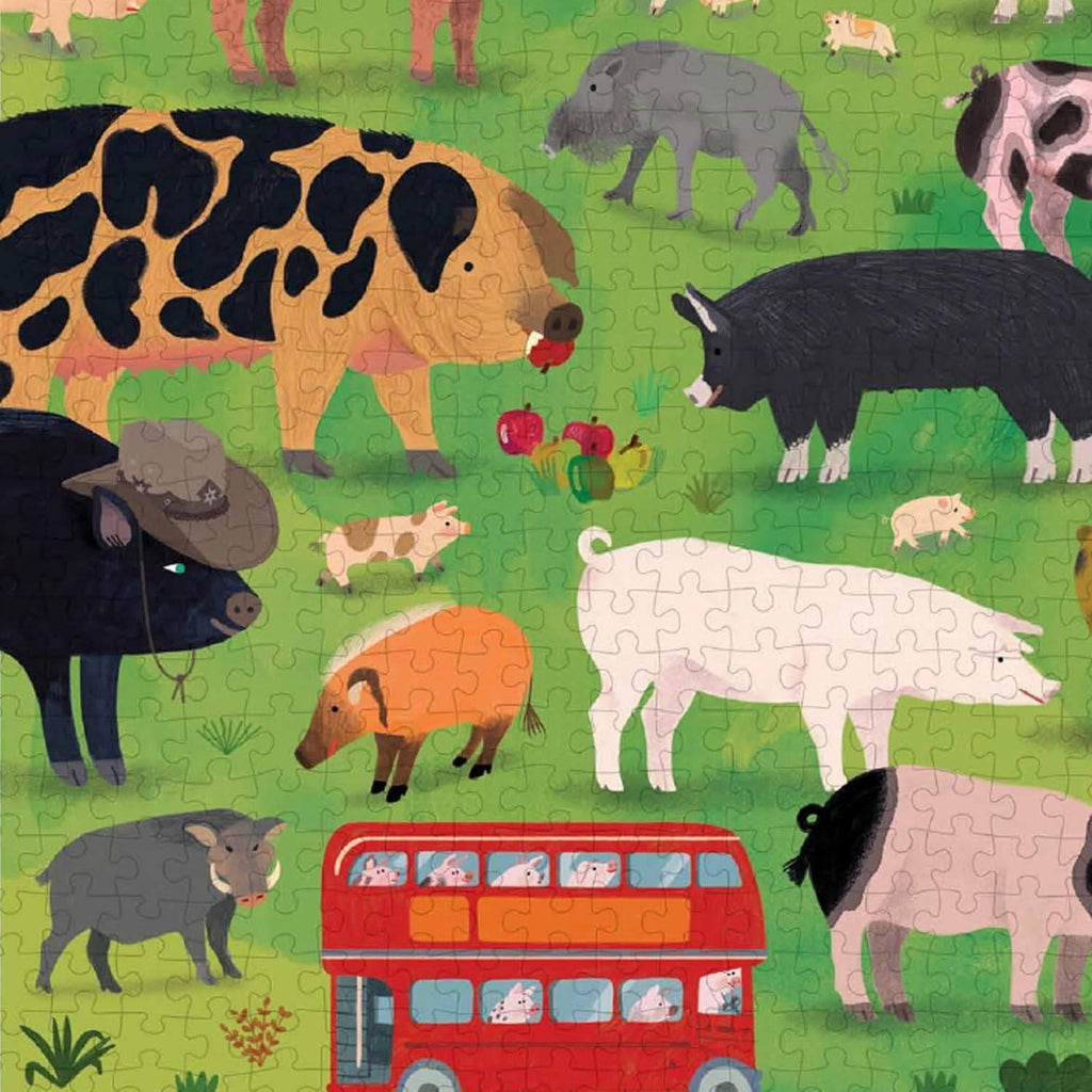 Princeton Architectural Press: Pigology Puzzle (1000pc Jigsaw)