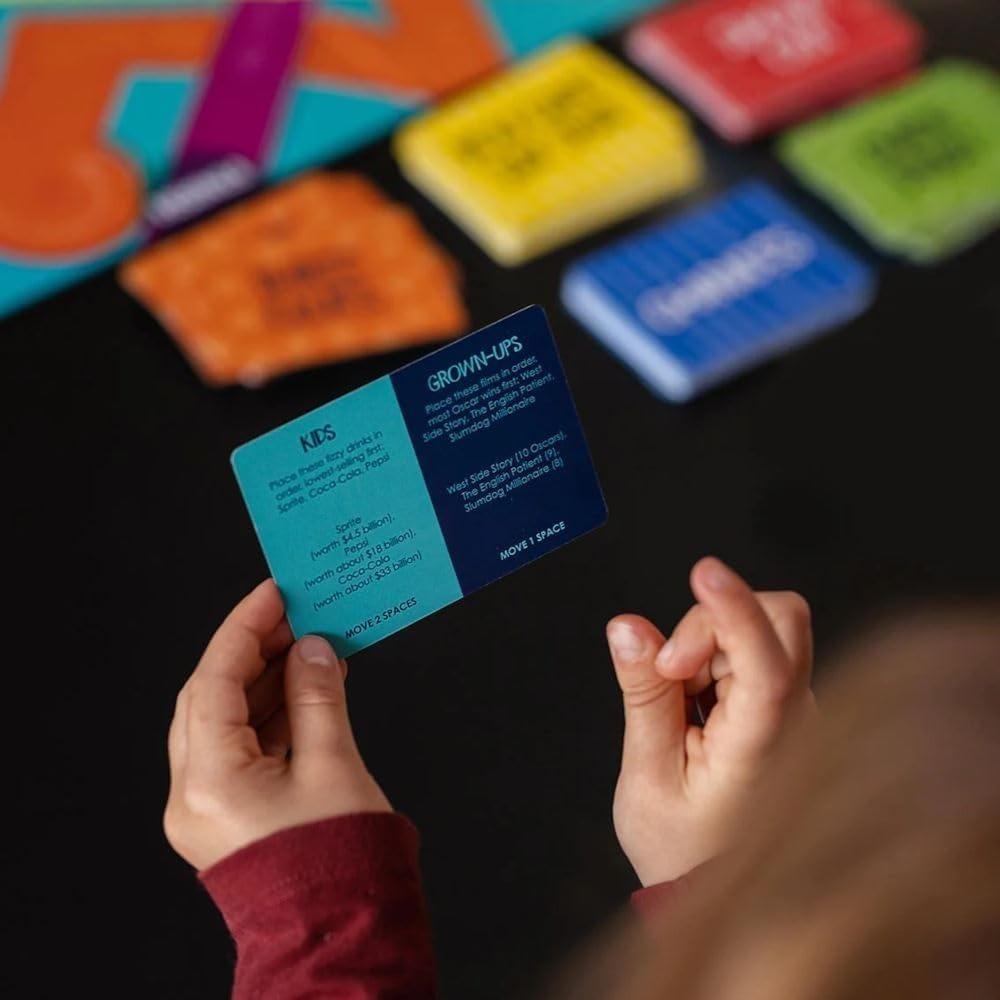 Host Your Own Kids vs Grown-up Party Board Game