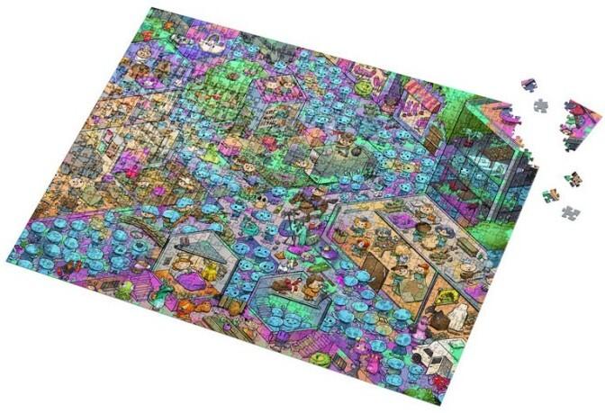 Vizzles: Zombies! Puzzle (1000pc Jigsaw)