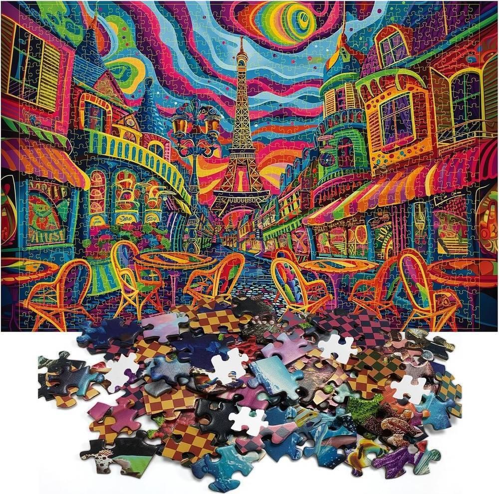 Trippy Puzzles: Parisian Prism Puzzle (1000pc Jigsaw)