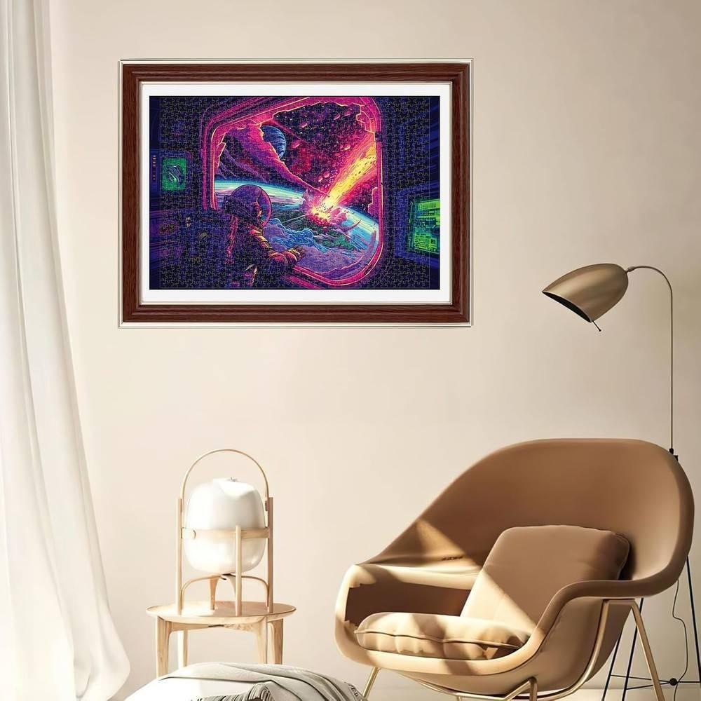 Trippy Puzzles: Cosmic Collision Puzzle (1000pc Jigsaw)