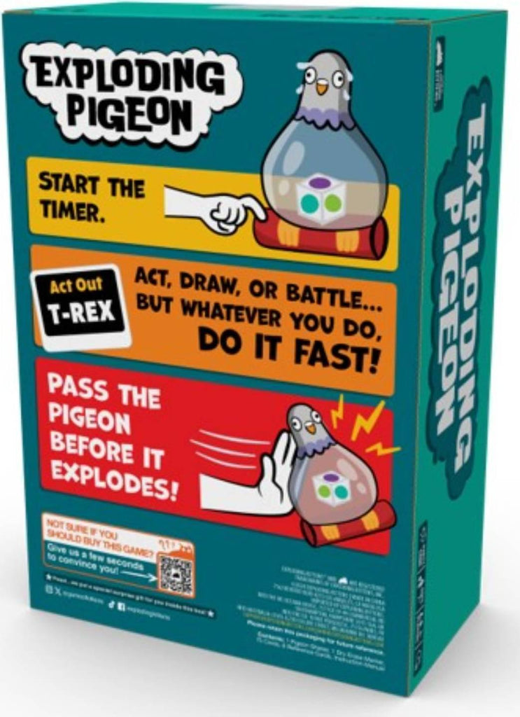 Exploding Pigeon (By Exploding Kittens)