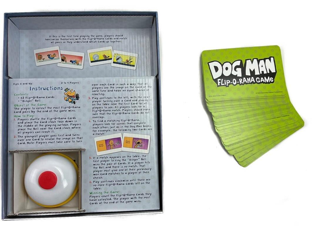 Dog Man: The Scarlet Shedder - The Flip-O Rama Game