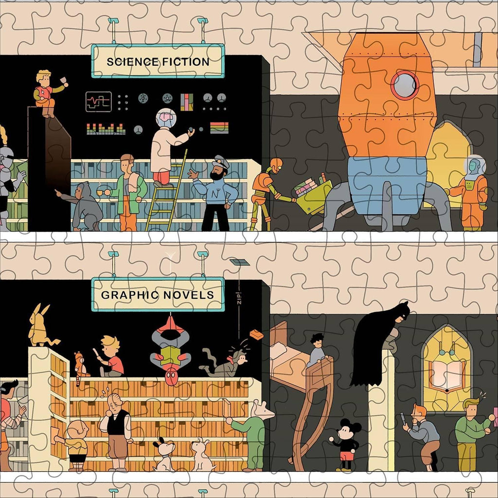 Princeton Architectural Press: In the Bookstore Puzzle (1000pc Jigsaw)