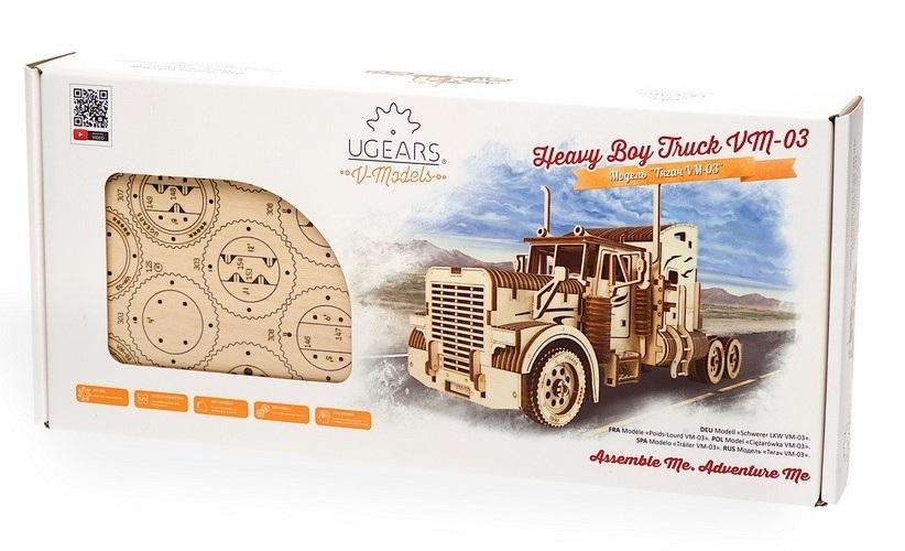 UGears: Heavy Boy Truck VM-03 (541pc)