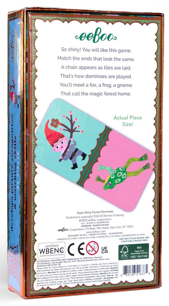 eeBoo: Giant Shiny Forest Dominoes