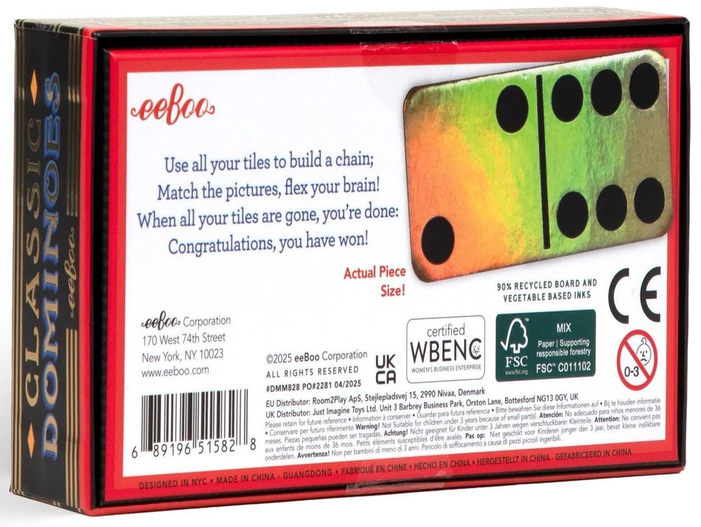 eeBoo: Mini Dominoes - Classic