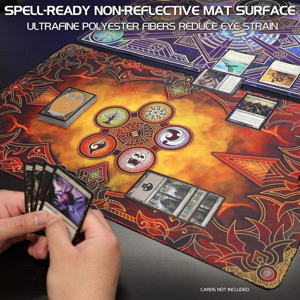Enhance Tabletop: Card Game Playmat - Orange