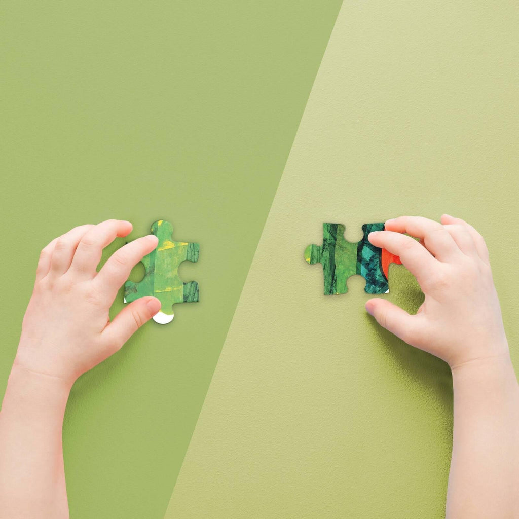 The Very Hungry Caterpillar - Shaped 4-in-1 Puzzles (3pc,6pc,9pc,12pc Jigsaws)