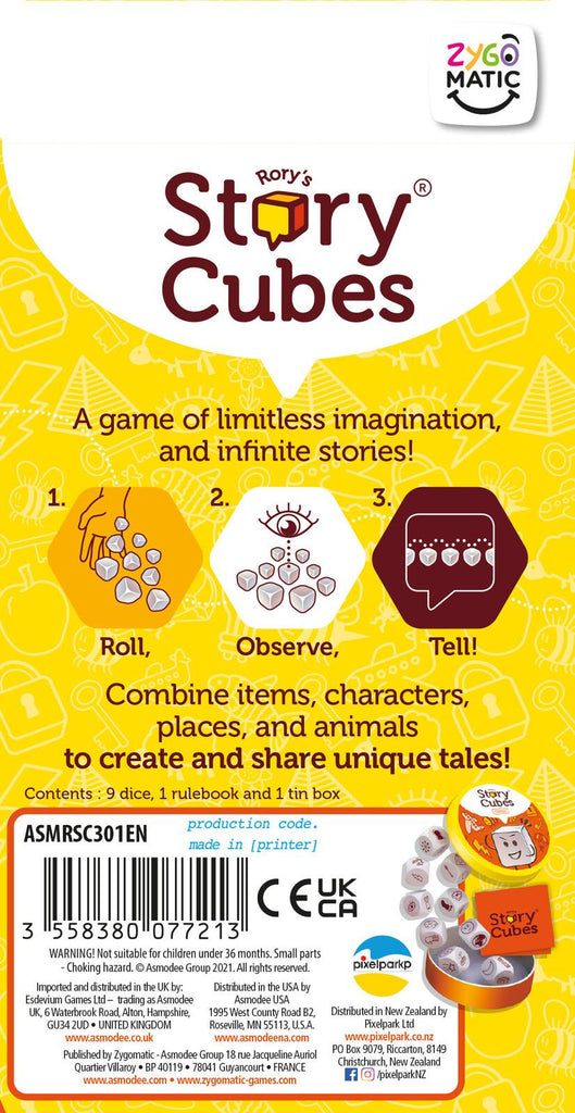 Rory's Story Cubes: Original (Dice Game)