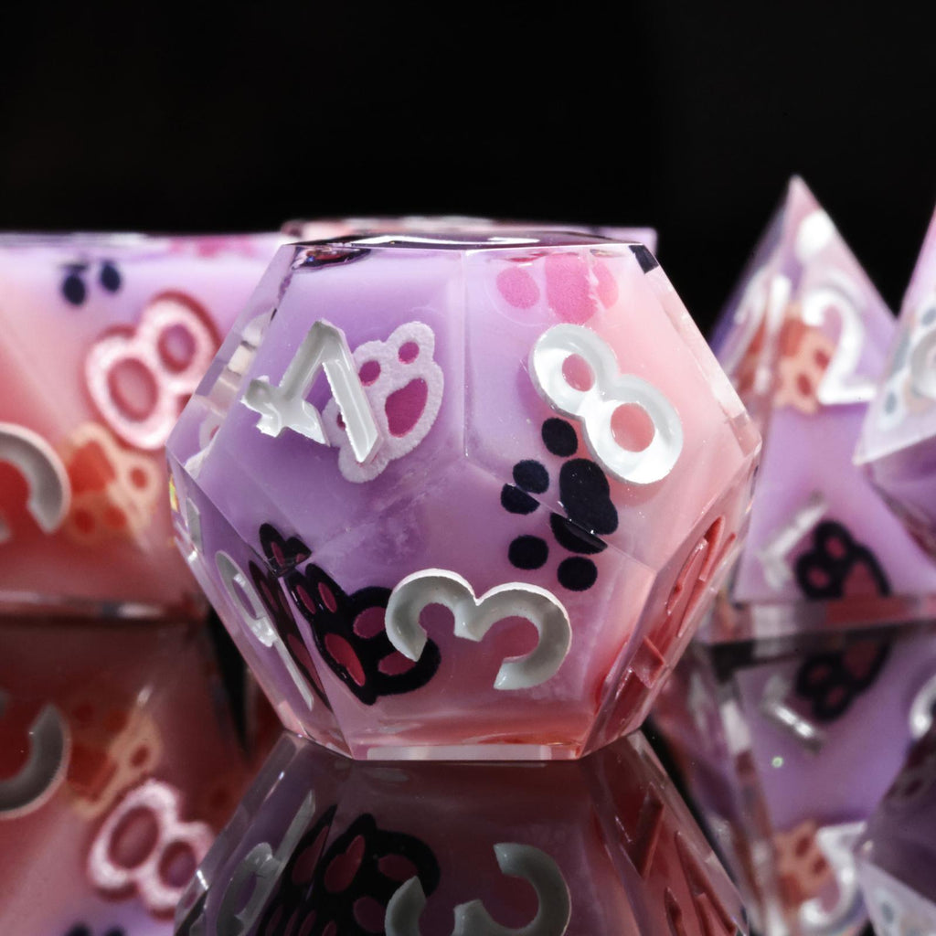 Dudley's Gallery - Toe Beans Sharp Edge Resin Dice Set