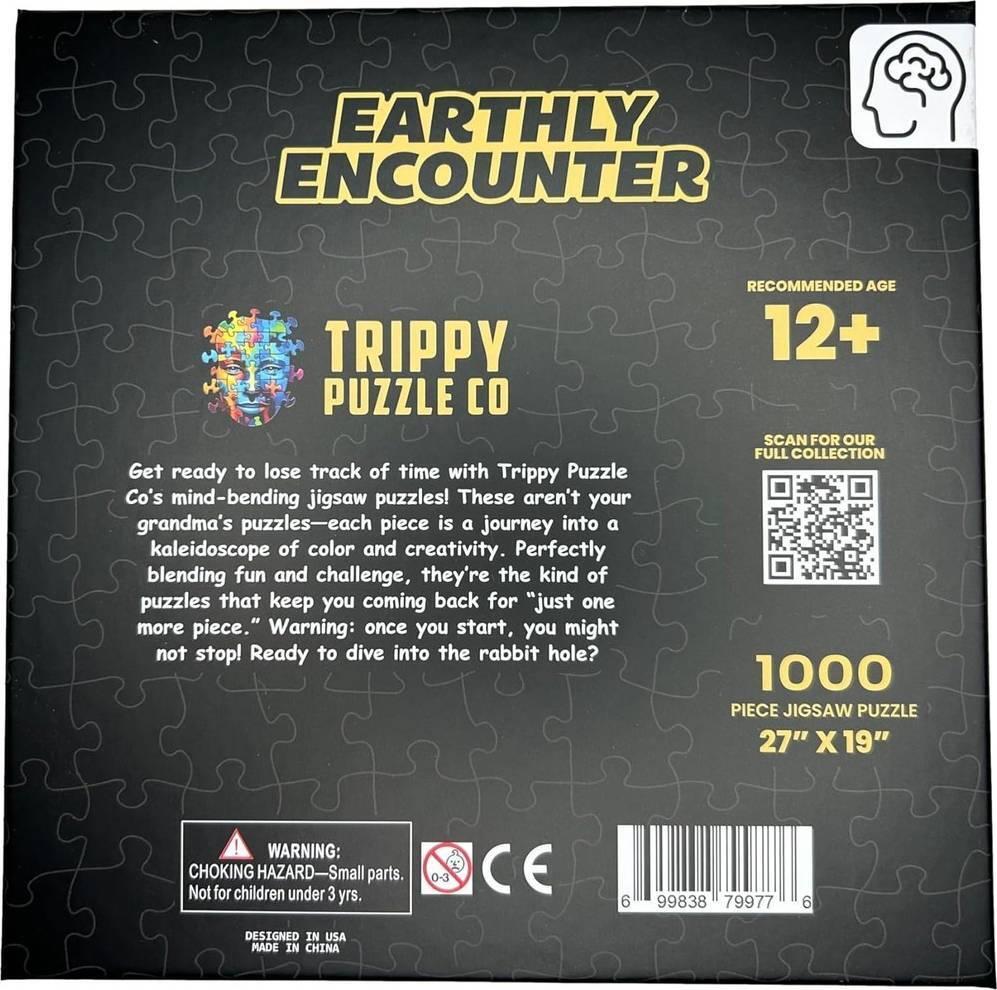 Trippy Puzzles: Earthly Encounter Puzzle (1000pc Jigsaw)