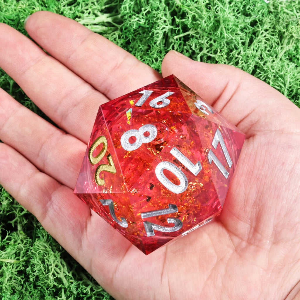 Dudley's Gallery - Red Moonlight 50mm D20 Liquid Core Sharp Edge Die