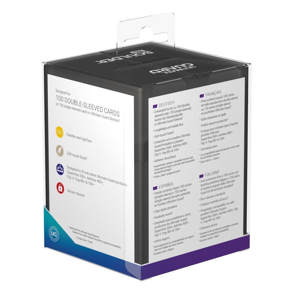Ultimate Guard: Boulder Deck Case (Standard Size) - 100+ (Onyx)